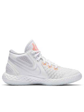 RARE Nike(GS) Nike KD Trey 5 VIII 'White Total Orange SIZE 5Y